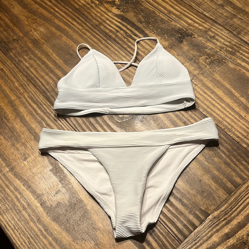 White bikini